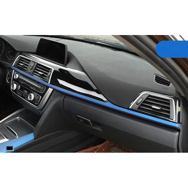 BMW F30 F31 F32 F36 中控台面板 儀錶板 碳纖維 改裝 卡夢 貼紙 328I 428I