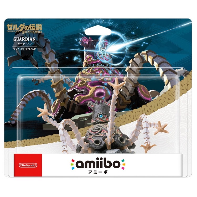 amiibo 薩爾達傳說 曠野之息 守護者 保衛者 古代兵器 光陽行