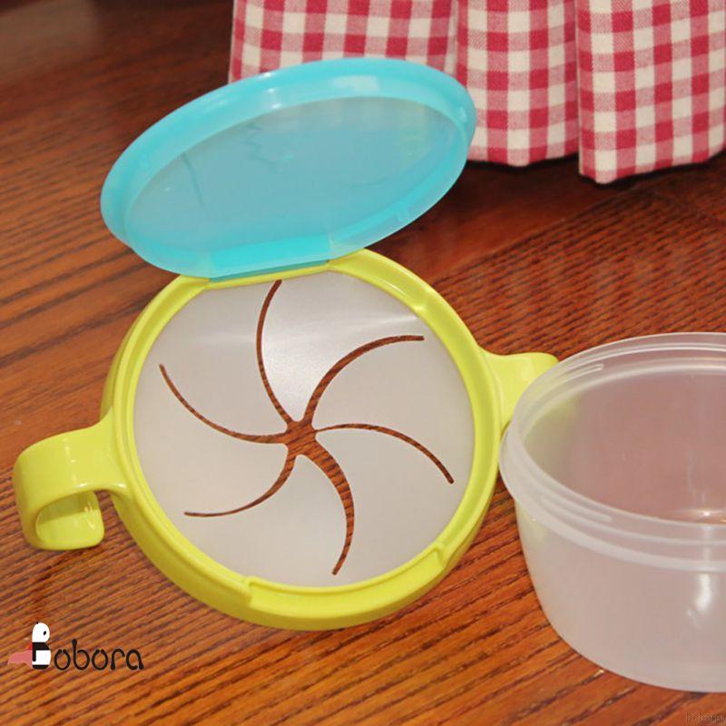 日本幼兒用品 防灑寶寶零食杯 兒童零食杯 食品防漏杯BOBORA