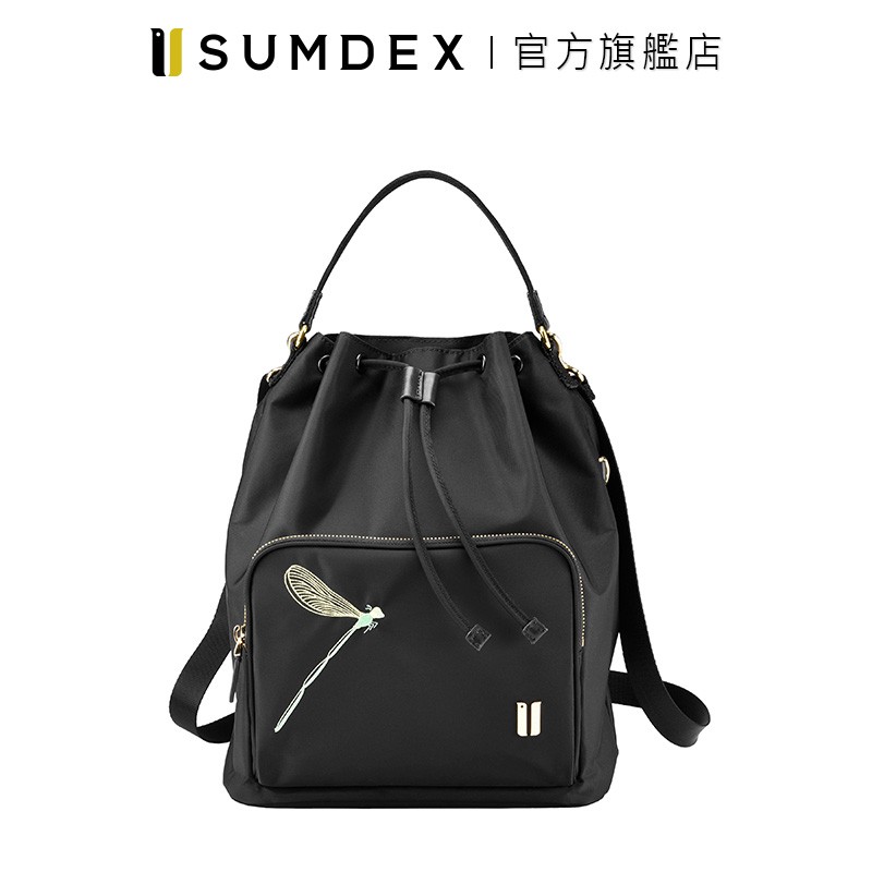 Sumdex｜三用日常背包(蜻蜓版) NOA-701BK-DG 黑色 官方旗艦店