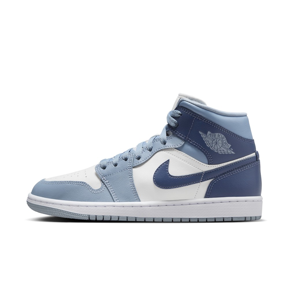 NIKE 籃球鞋 WMNS AIR JORDAN 1 MID 女 BQ6472140 藍 現貨 廠商直送