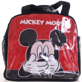 正版授權 迪士尼 MICKEY 米奇 單層防水便當袋 餐具袋 午餐袋 手提袋 收納袋 便當袋 三色碗袋 餐袋 提袋