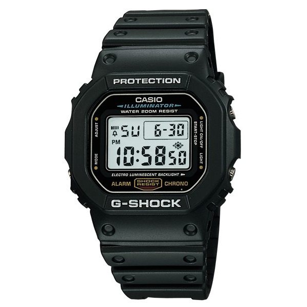 公司貨附發票｜CASIO 卡西歐 G-SHOCK系列 DW-5600E-1 潮流 電子錶