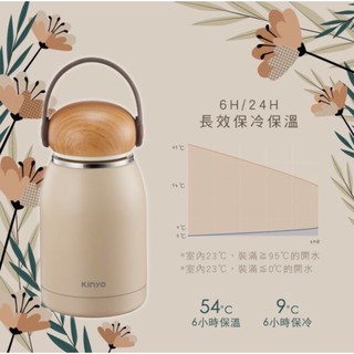 【KINYO】不鏽鋼隨行保溫杯 320ml(KIM-31) 奶茶色 購於新光三越百貨