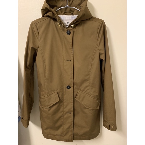 全新 Woolrich Jessamine連帽風衣外套