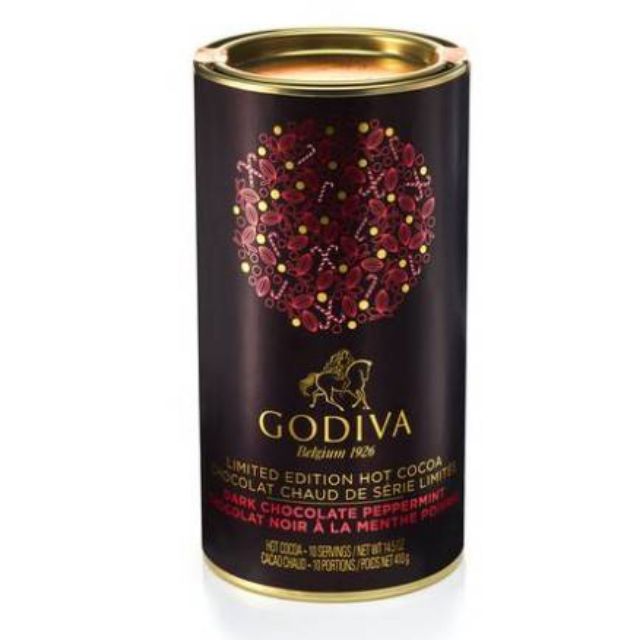 Godiva 耶誕限定款 黑巧克力薄荷熱可可（現貨）