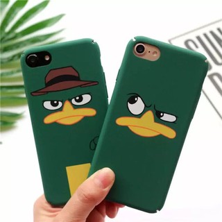 Iphone6/6s/6Plus/6s Plus/7/7plus鴨嘴獸泰瑞卡通磨砂情侶手機硬殼