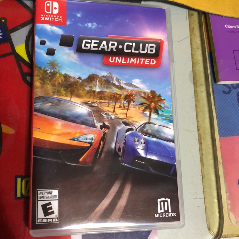 Switch 遊戲 GEAR CLUB UNLIMITED 賽車 中文