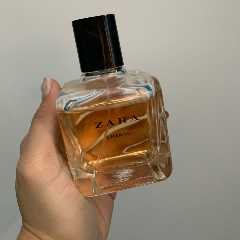 （二手）ZARA 正方形胖瓶香水