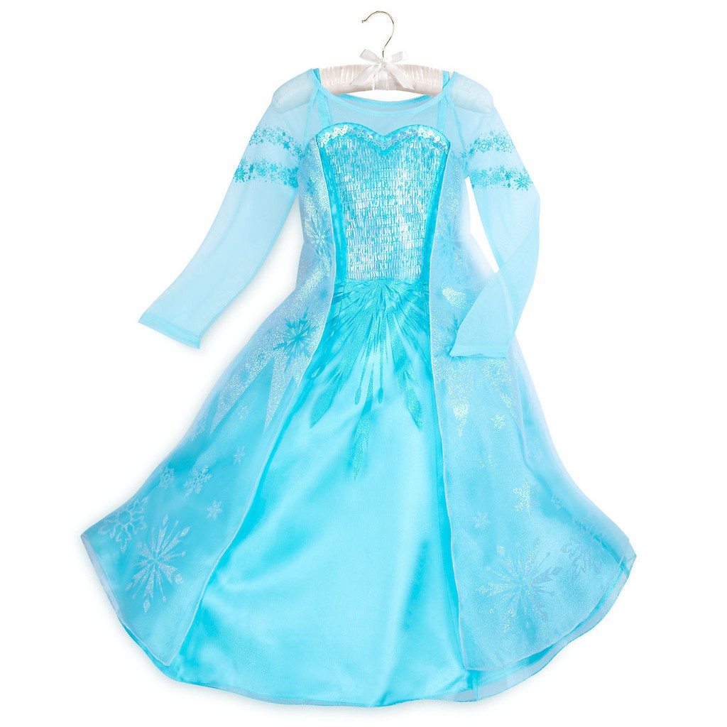 【美國代購Go】官方正貨►美國迪士尼ELSA冰雪奇緣安娜公主造型洋裝禮服►2-10歲