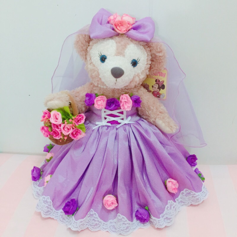 日本迪士尼💜紫羅蘭玫瑰婚紗衣服 雪莉玫 Shelliemay S號衣服