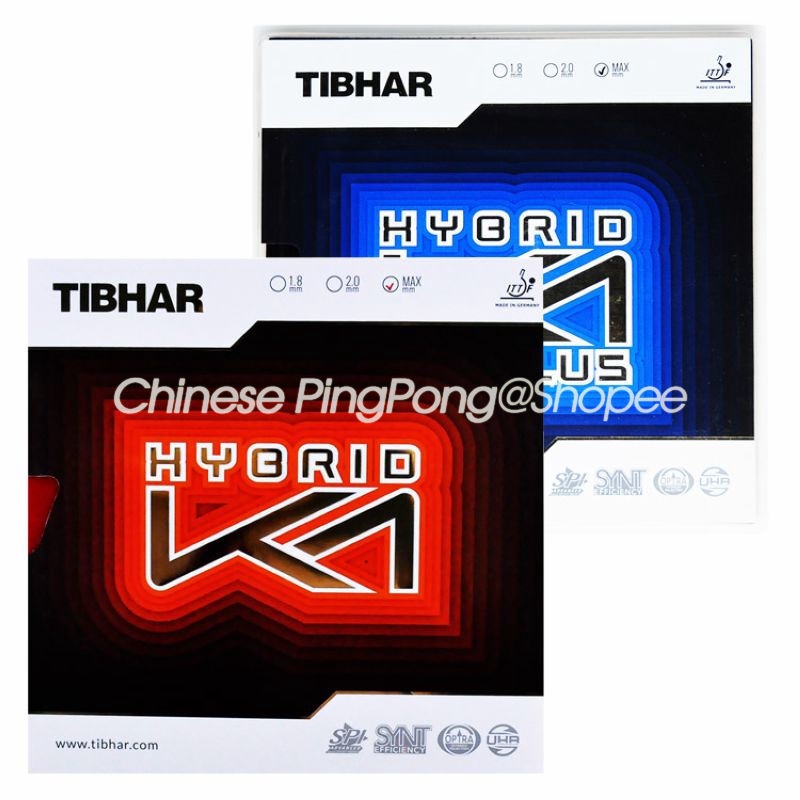 Tibhar K1 PLUS乒乓球橡膠原裝TIBHAR HYBRID K1 PLUS乒乓球海綿