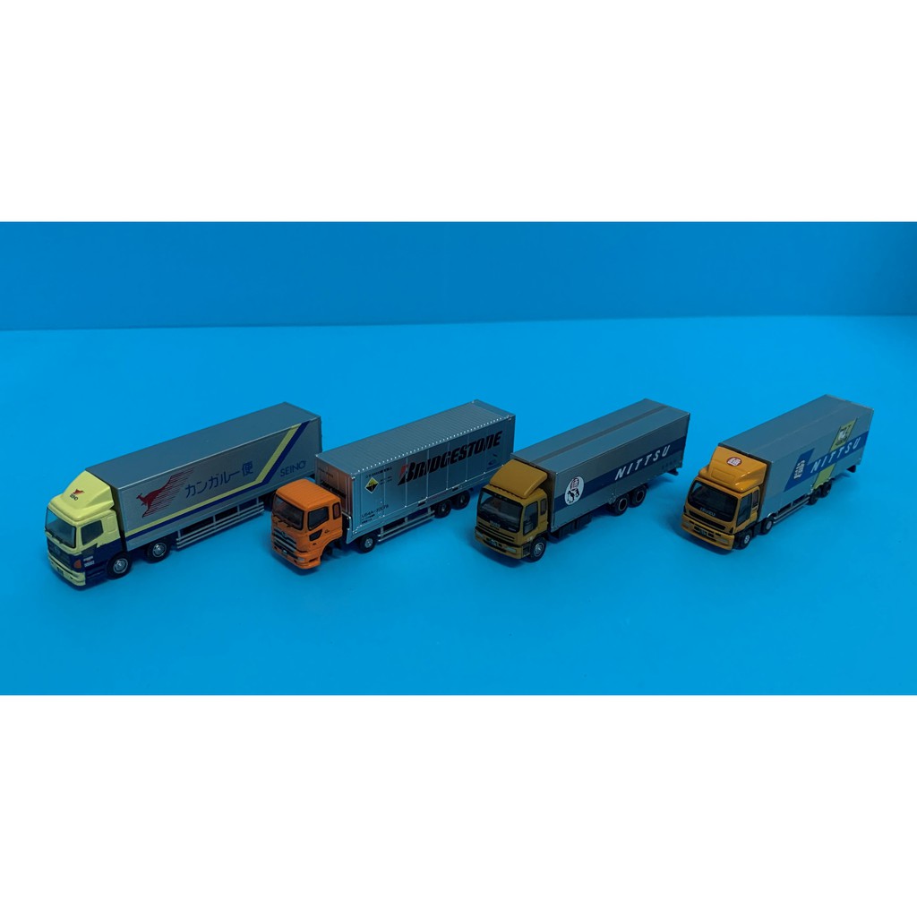 TOMYTEC 巴士收集 大貨櫃車(1) 共4台 無盒 N規 現貨