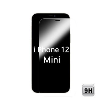 APPLE IPhone 12 Mini 5.4吋 鏡面鋼化玻璃膜 電鍍防指紋 疏水疏油 厚膠 128x61mm