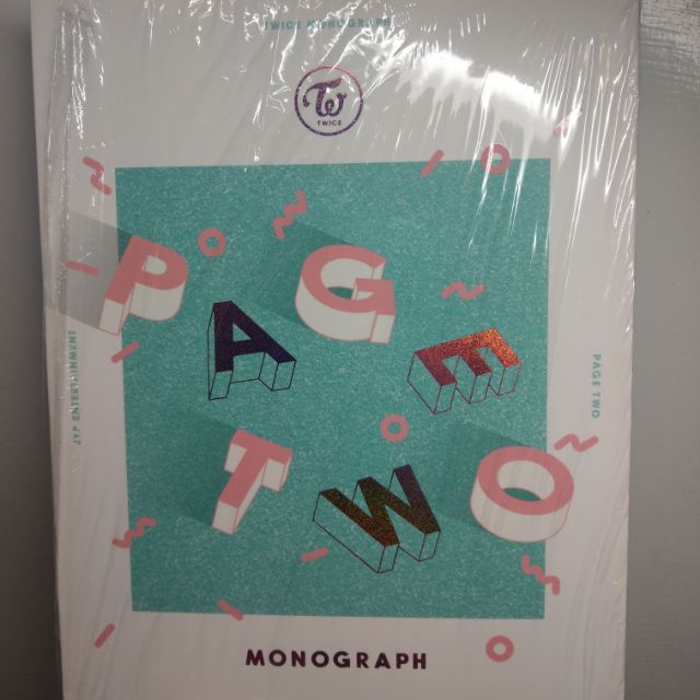 TWICE 二輯  Page two monograph