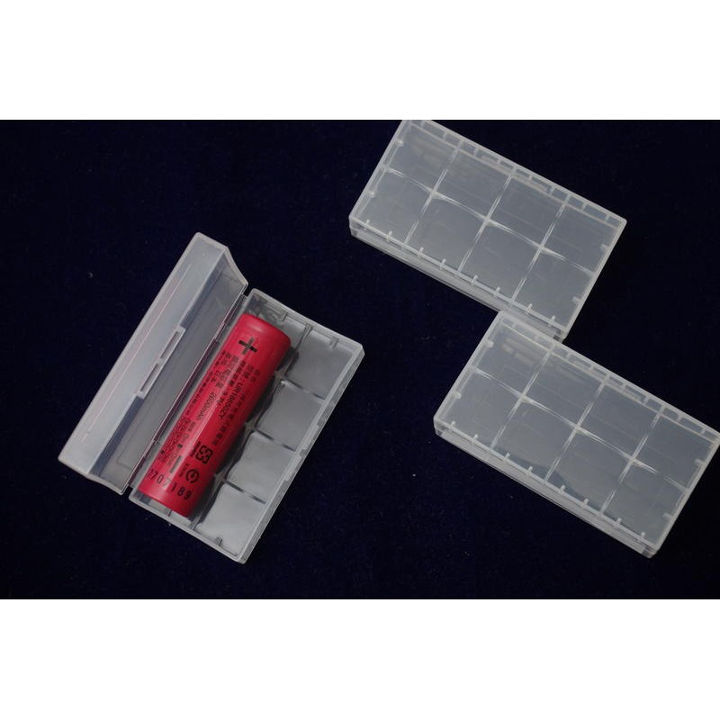 高品質 可放置2節 18650 電池盒 鋰電池收納盒儲存盒