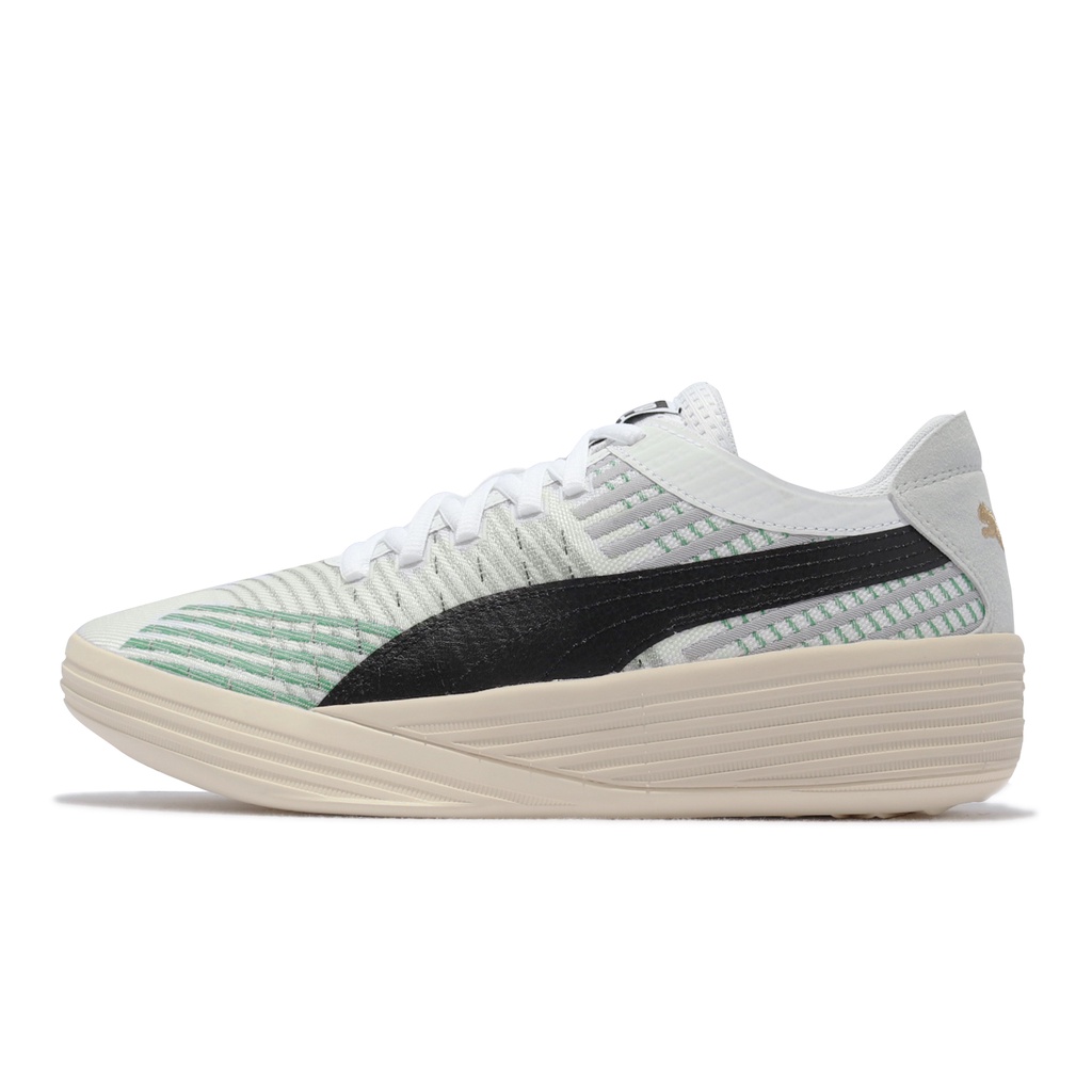 Puma Clyde All-Pro Coast 2 Coast 米白 綠 黑 男鞋 籃球鞋 賽爾提克 19512401