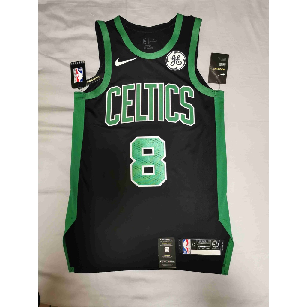 Kemba Walker 塞爾提克 Celtics 黑綠 Nike 球員版 AU 球衣 含贊助標 小尺寸便宜賣