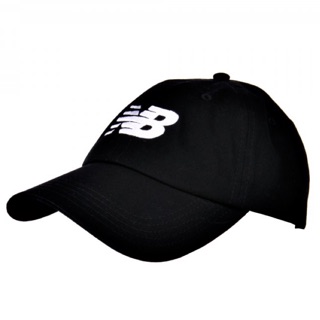 New Balance 經典 Logo帽 LAH91017BK 中性 黑運動休閒帽 黑色 LAH91017BK
