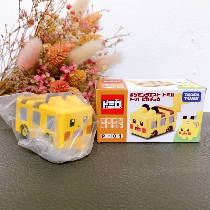 🇯🇵TOMICA 多美小汽車 Pokémon 皮卡丘 方塊 Q版 寶可夢 神奇寶貝 玩具車 現貨