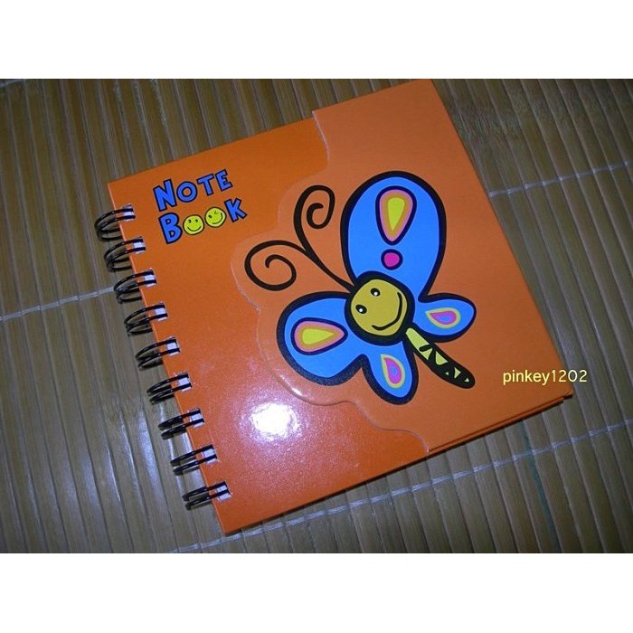 全新 六福村企業~六福莊生態旅館 購買的可愛蝴蝶筆記本