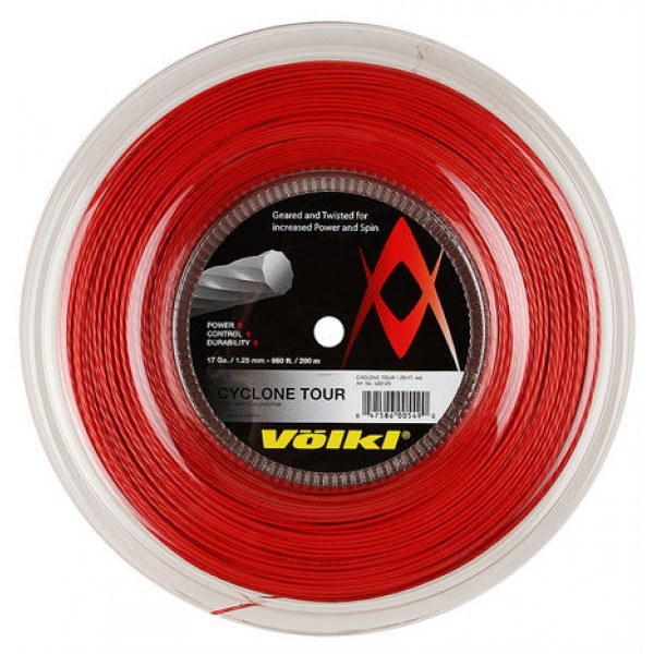 DR.String-Volkl Cyclone tour 1.25mm 網球線