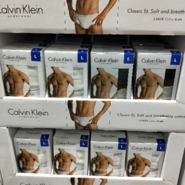 COSTCO好市多代購Calvin Klein CK 凱文克萊 男內褲/純棉內褲/貼身三角褲(每組3件)