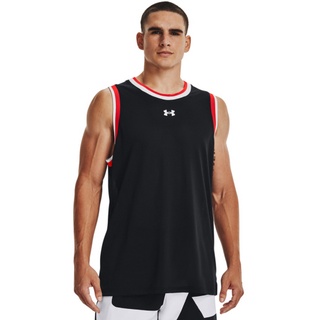 Under Armour 背心上衣 T恤 運動上衣 BASELINE 背心 男 1370238-001 黑色