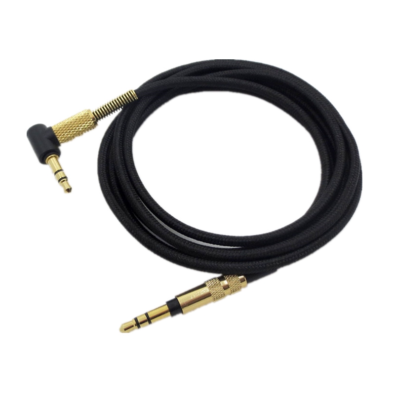 適用B&amp;O H6 H8 H9鍍銀升級耳機線 ATH-MSR7 MDR-1ADAC 1ABT SHP9500 帶麥耳機線