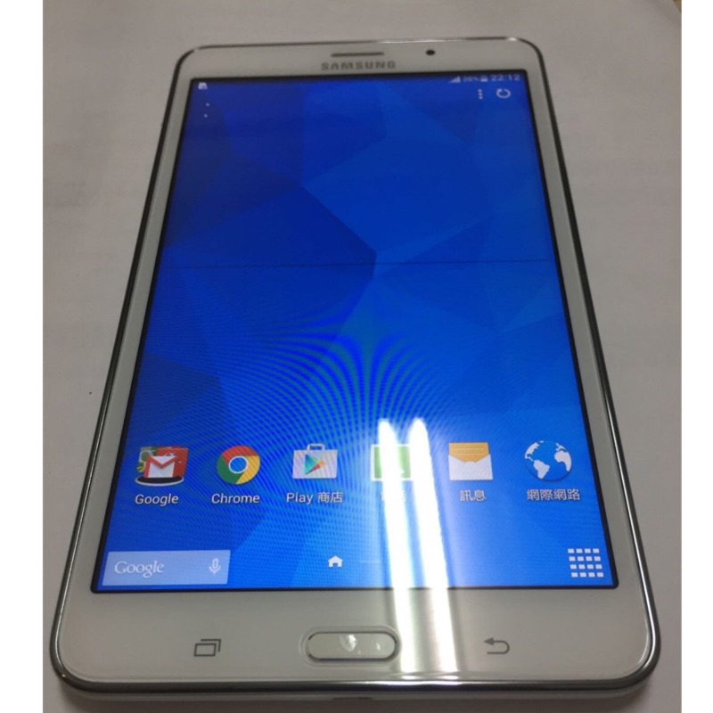 SAMSUNG GALAXY Tab4 SM-T235 android  6 可以下載Line跟YouTube