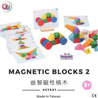 GOGO Toys 高得玩具 21431 Magnetic Blocks 2 益智磁性積木