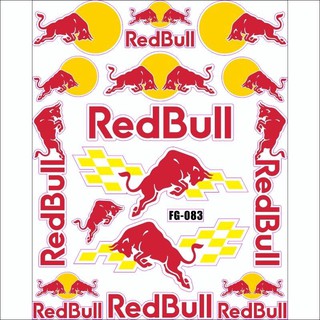 [Formula GP] F1 MotoGP RED BULL REDBULL 紅牛 車貼 反光防水 貼紙 (大張)