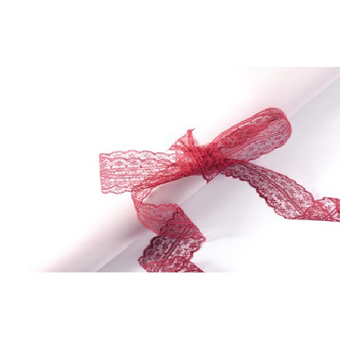 【花箱】霜月~2.5cm蕾絲緞帶 包裝緞帶 蝴蝶結手作素材