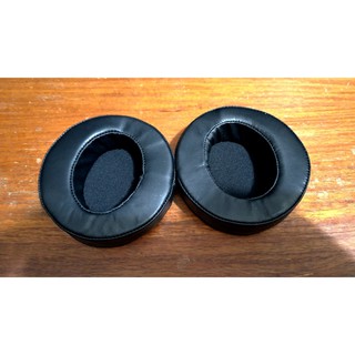 耳機 替換 耳罩套 耳墊 真皮 加厚 (圓形)