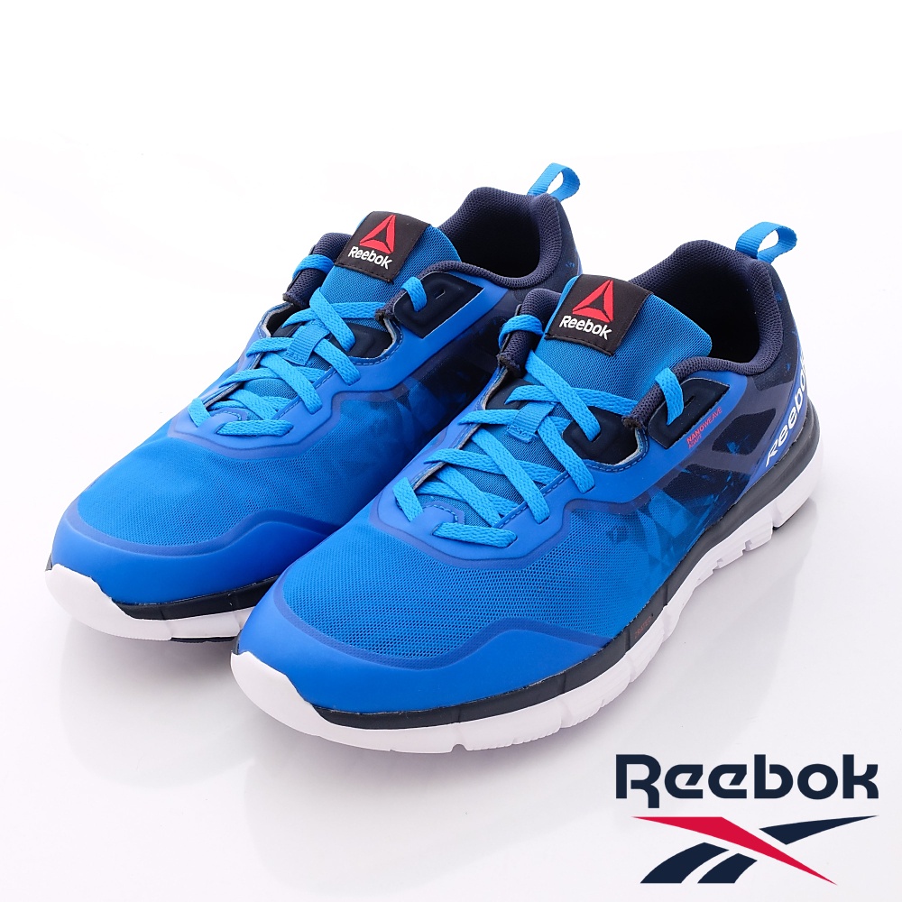 REEBOK銳跑透氣休閒慢跑鞋66319/藍(男段)26cm 27cm 27.5cm(零碼)