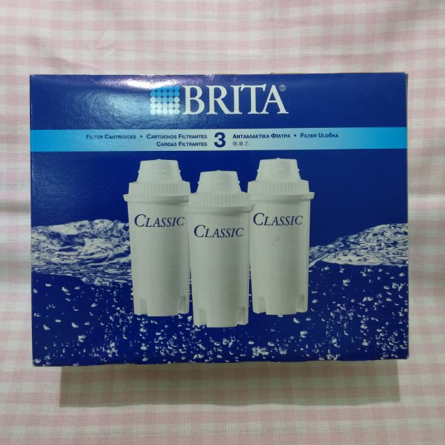 全新Brita classic濾心/濾芯3入 適用於舊款濾水壺