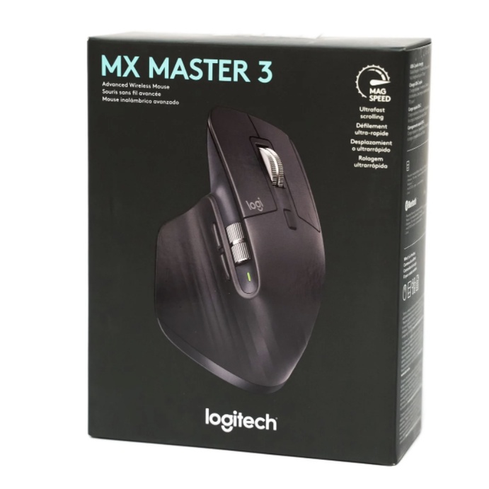 【全新台灣公司貨】Logitech MX Master 3 職人首選滑鼠 無線滑鼠 黑色 羅技