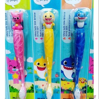 【酷星球】【碰碰狐】韓國代購 碰碰狐 pinkfong 鯊魚寶寶 baby shark 牙刷 兒童牙刷 刷牙