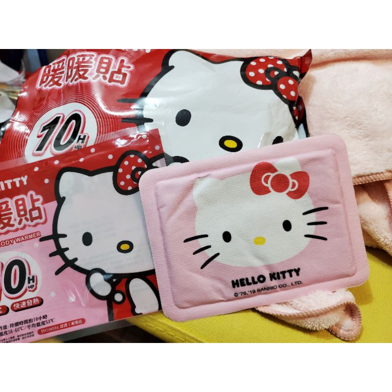 【Hello kitty】貼式暖暖包,一袋10個