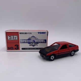 Tomica TSM No.3 TOYOTA SPRINTER TRUENO 舊藍標
