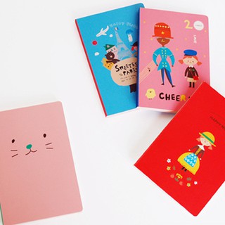 韓國 Jam Studio Baby Pink Note S 可愛寶貝 迷你筆記本 月計劃表
