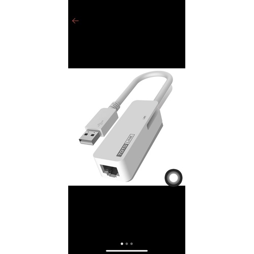 TOTOLINK U100 USB 2.0 轉 RJ45 網路
