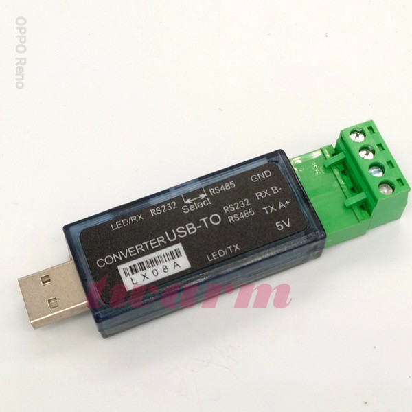 型號：LX08A，USB 轉 RS232 RS485 USB-485A ( 數之路 )