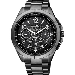 ∣聊聊可議∣CITIZEN 星辰 光動能鈦GPS衛星對時手錶-黑/43mm CC9075-52F 開學季禮物