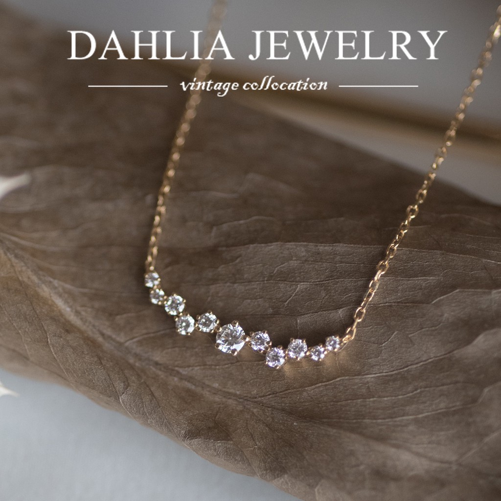 【 Dahlia 】18K金20分跳躍鑽石項鍊 真金真鑽 輕珠寶