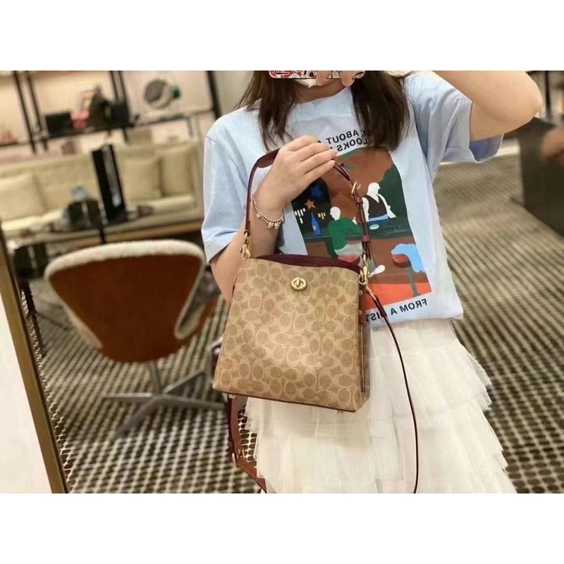 【現貨】 Coach willow 女包帶肩帶 C3890