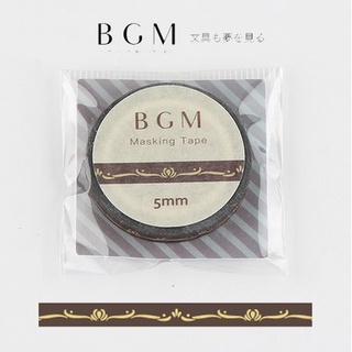 【莫莫日貨】2020 新品 日本進口 BGM 細幅系列 和紙膠帶 紙膠帶 - 古典花紋 LS041