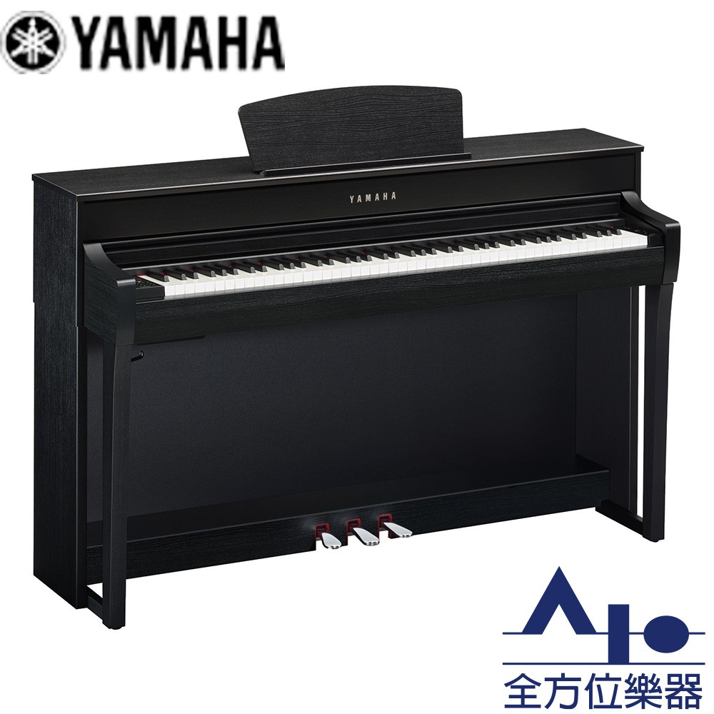 【全方位樂器】YAMAHA Clavinova CLP-735 數位鋼琴(黑色/白色/玫瑰木色/光澤黑色)