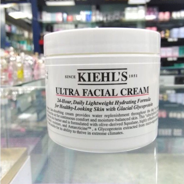 Kiehl's契爾氏 冰河醣蛋白保濕霜125ml專櫃公司貨2023年1月贈紙袋附發票-全新現貨