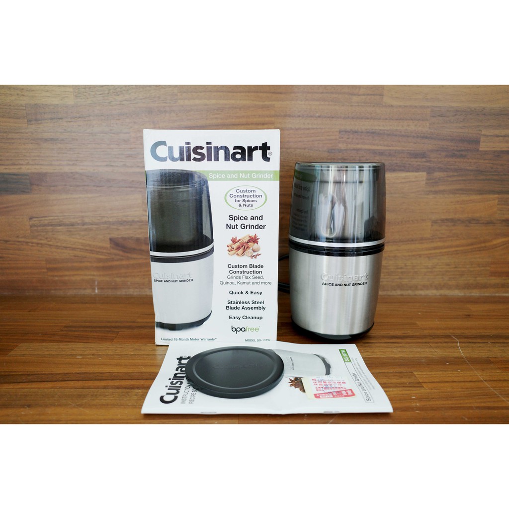 【Cuisinart 美膳雅】多功能料理研磨機/磨豆機/砍豆機 (SG-10TW)